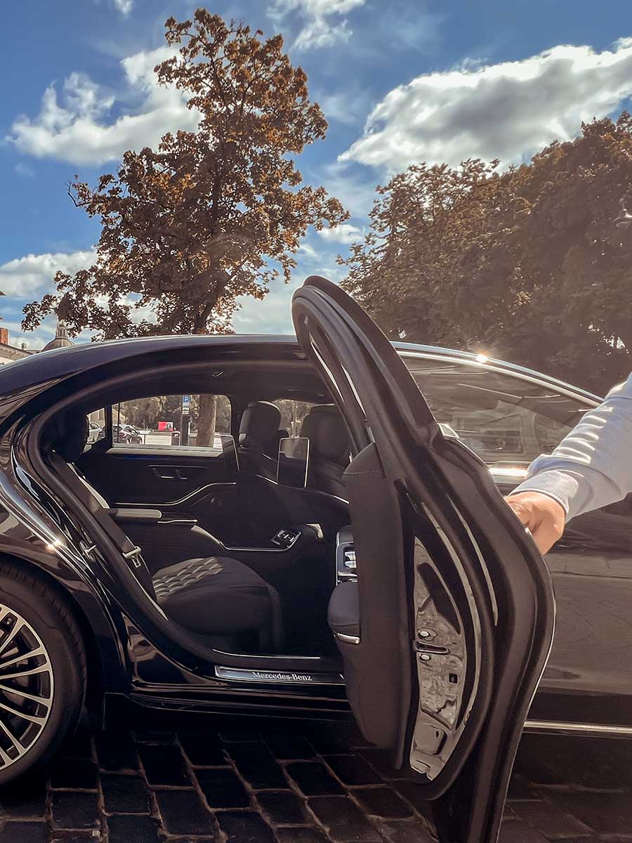 Personal driver rent