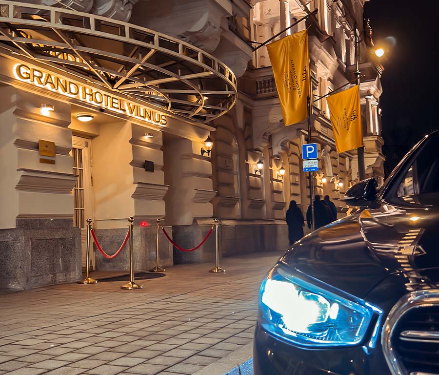Transfer to Grand Hotel Vilnius