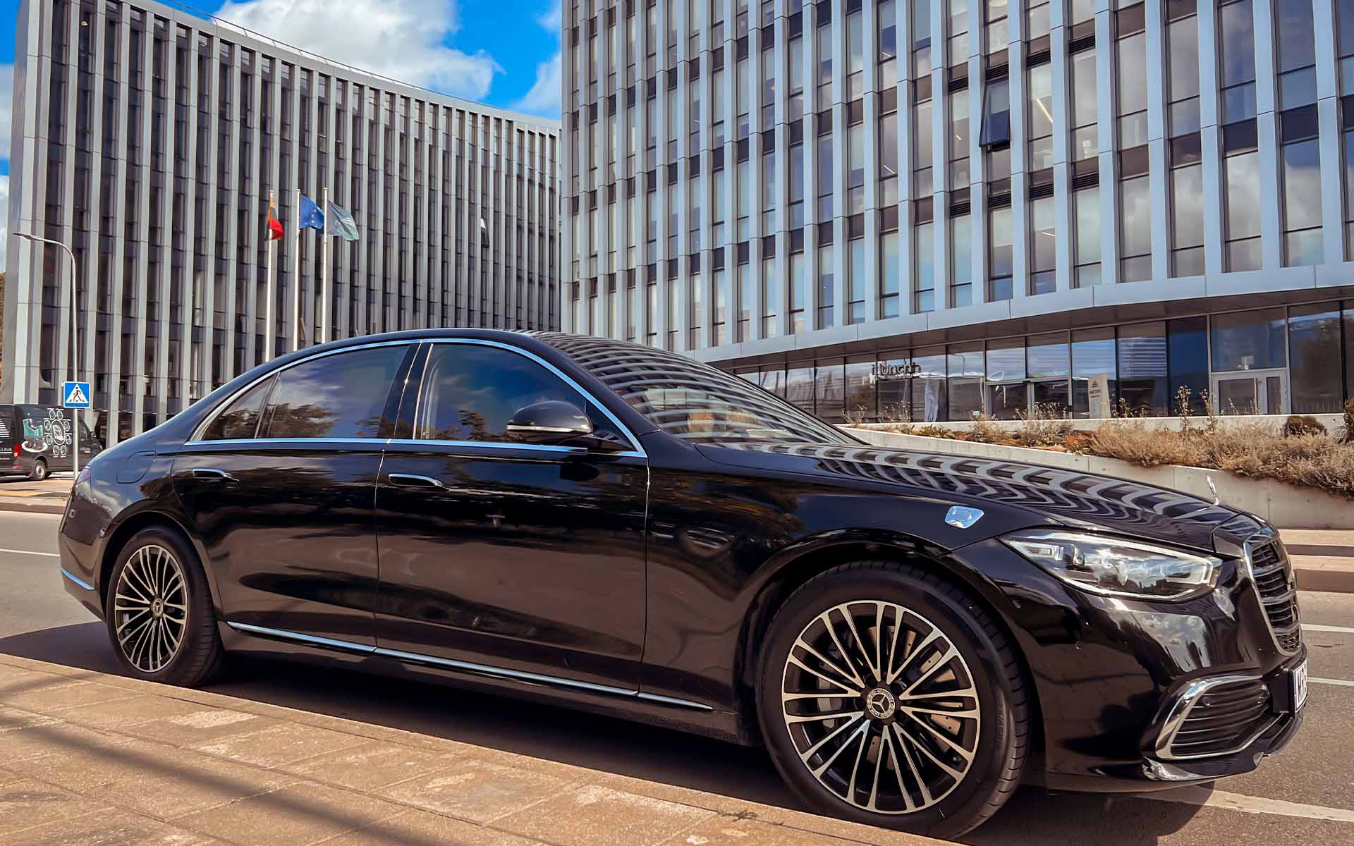 Mercedes-Benz S-Class rental with driver in Lithuania