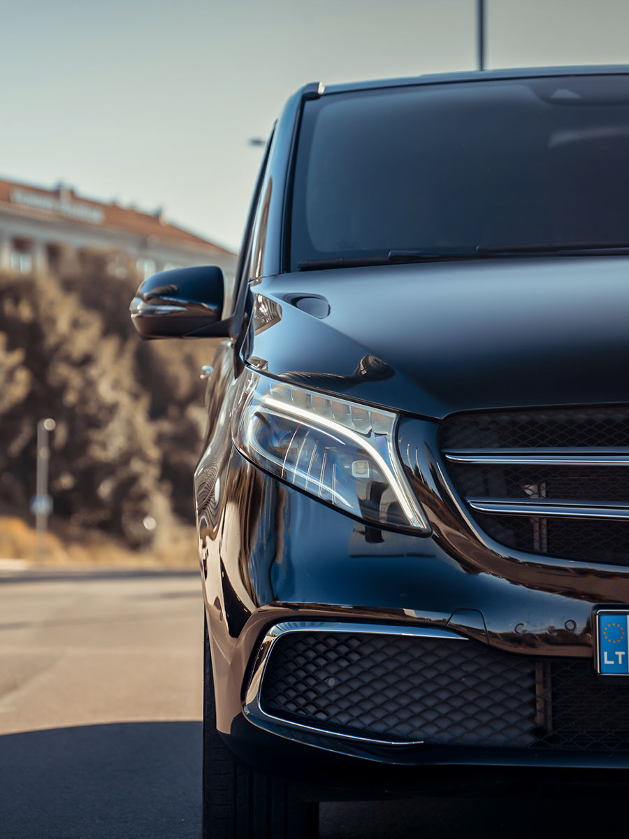 Luxury Mercedes-Benz V-Class minivan rent